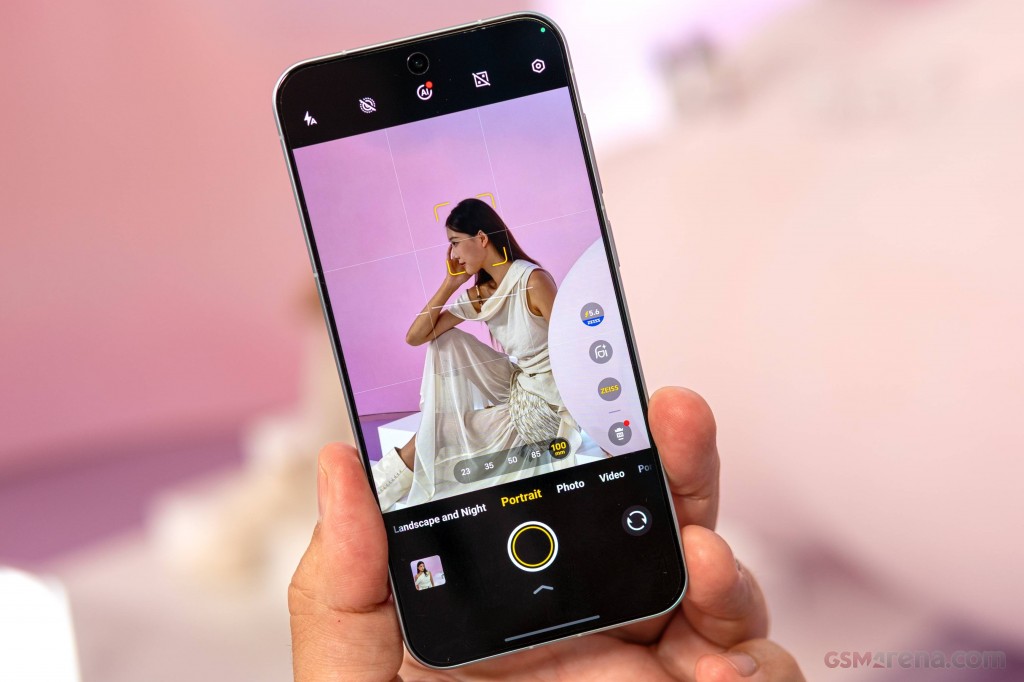 vivo X300 人像模式取景